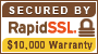 Strona chroniona certyfikatem RapidSSL